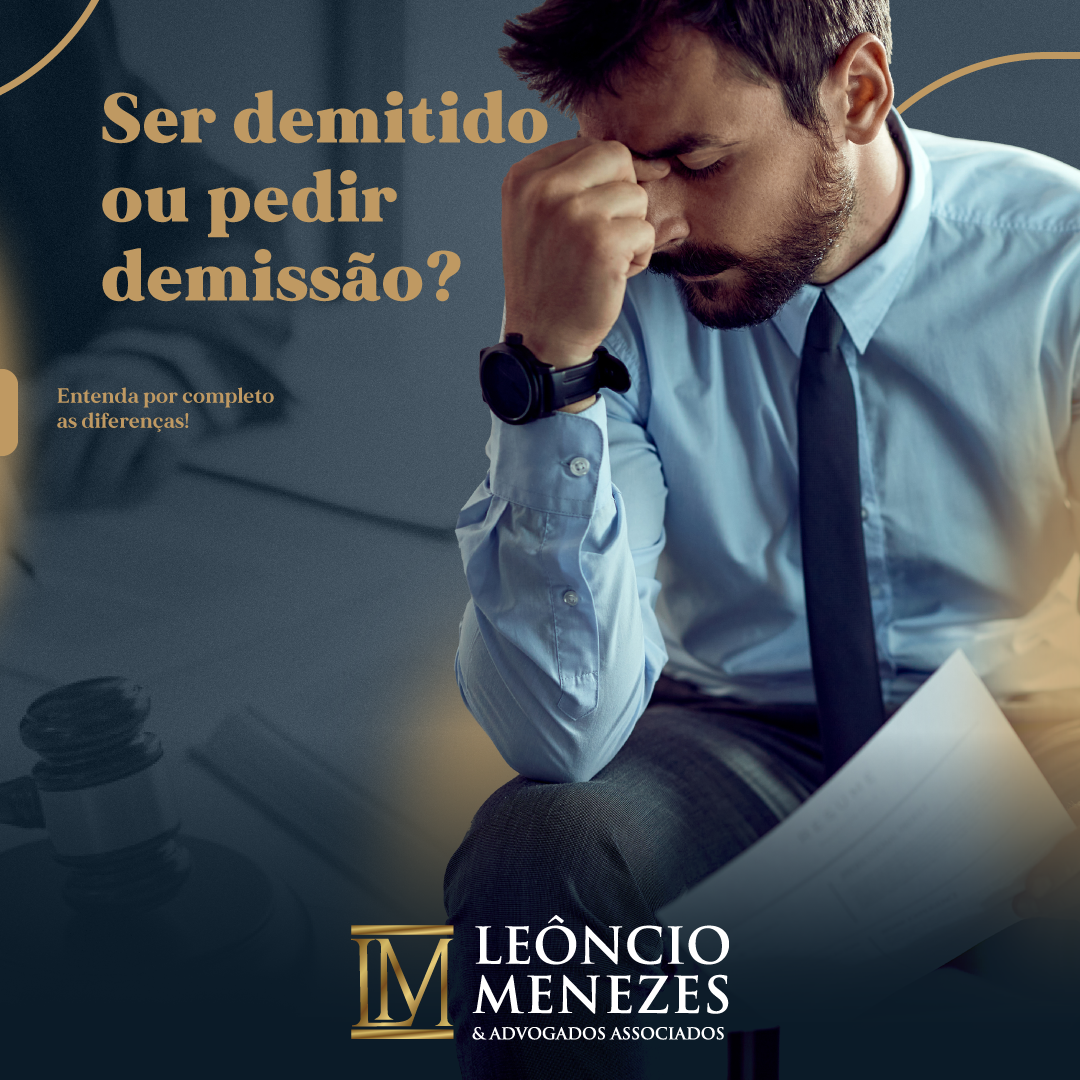 No momento você está vendo Ser demitido ou pedir demissão?